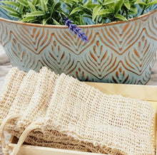 Load image into Gallery viewer, Natural Sisal Soap Saver Bag